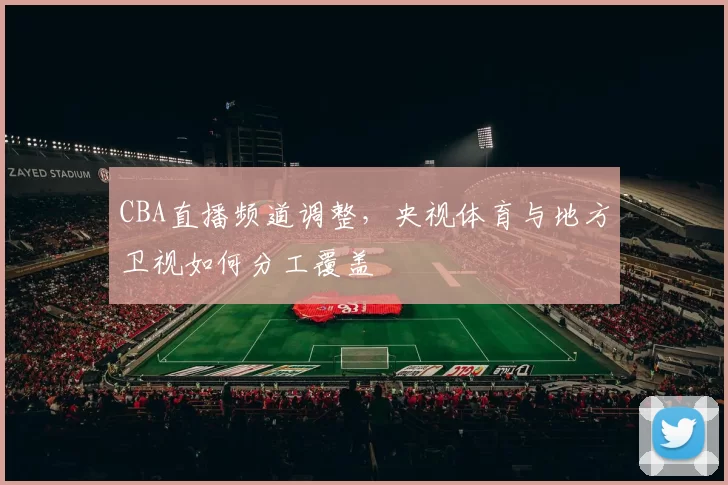 CBA直播频道调整,央视体育与地方卫视如何分工覆盖